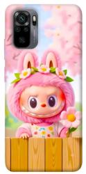 Чехол itsPrint Labubu flower для Xiaomi Redmi Note 10 / Note 10s