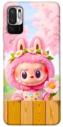 Чехол itsPrint Labubu flower для Xiaomi Redmi Note 10 5G