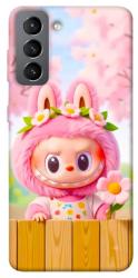 Чехол itsPrint Labubu flower для Samsung Galaxy S21 FE