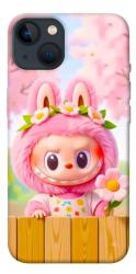 Чехол itsPrint Labubu flower для Apple iPhone 13 (6.1")