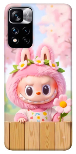 Чохол itsPrint Labubu flower для Xiaomi Poco M4 Pro 5G