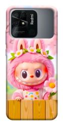 Чехол itsPrint Labubu flower для Xiaomi Redmi 10C
