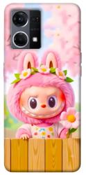 Чехол itsPrint Labubu flower для Oppo Reno 7 4G