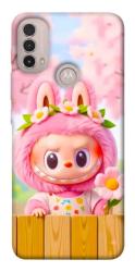 Чехол itsPrint Labubu flower для Motorola Moto E40