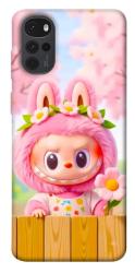 Чехол itsPrint Labubu flower для Motorola Moto G22