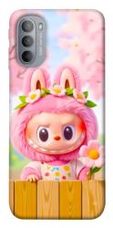 Чехол itsPrint Labubu flower для Motorola Moto G31