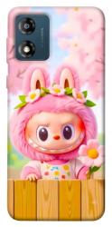 Чехол itsPrint Labubu flower для Motorola Moto E13
