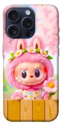 Чехол itsPrint Labubu flower для Apple iPhone 15 Pro (6.1")