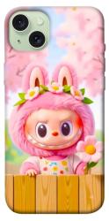 Чехол itsPrint Labubu flower для Apple iPhone 15 Plus (6.7")