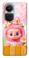 Чехол itsPrint Labubu flower для Oppo Reno 10
