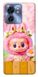Чохол itsPrint Labubu flower для Motorola Edge 40