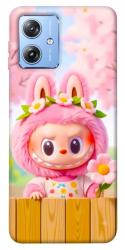 Чохол itsPrint Labubu flower для Motorola Moto G84