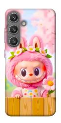 Чехол itsPrint Labubu flower для Samsung Galaxy S24