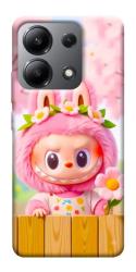 Чехол itsPrint Labubu flower для Xiaomi Redmi Note 13 4G