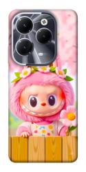 Чехол itsPrint Labubu flower для Infinix Hot 40