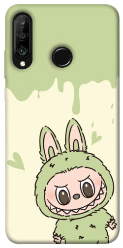 Чехол itsPrint Labubu green для Huawei P30 lite