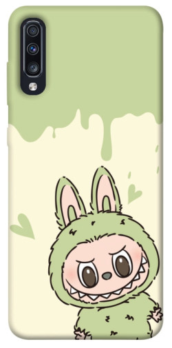 Чехол itsPrint Labubu green для Samsung Galaxy A70 (A705F)