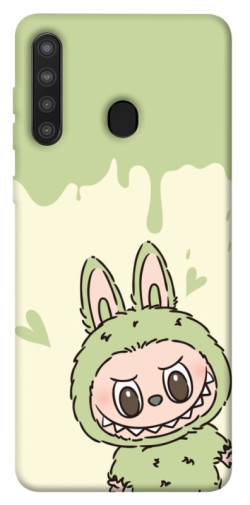 Чехол itsPrint Labubu green для Samsung Galaxy A21