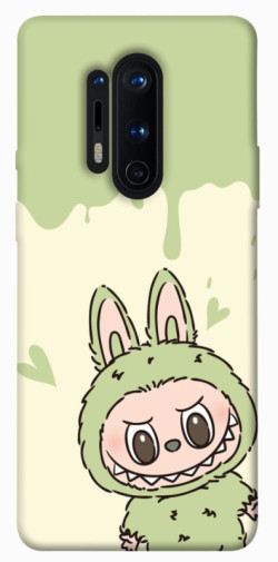Чехол itsPrint Labubu green для OnePlus 8 Pro