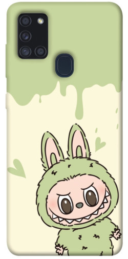 Чехол itsPrint Labubu green для Samsung Galaxy A21s