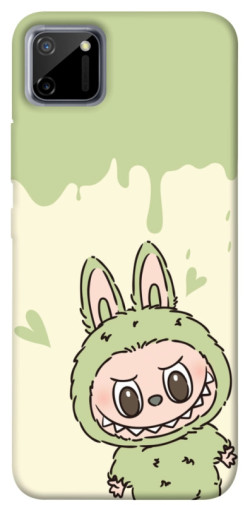 Чехол itsPrint Labubu green для Realme C11