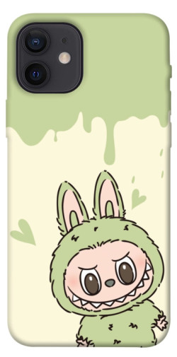 Чехол itsPrint Labubu green для Apple iPhone 12 Pro (6.1")