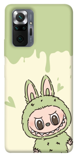 Чехол itsPrint Labubu green для Xiaomi Redmi Note 10 Pro