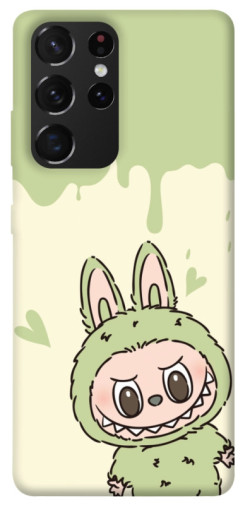 Чехол itsPrint Labubu green для Samsung Galaxy S21 Ultra