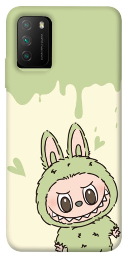 Чохол itsPrint Labubu green для Xiaomi Poco M3