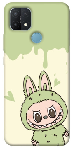 Чехол itsPrint Labubu green для Oppo A15s / A15