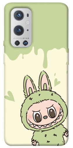 Чехол itsPrint Labubu green для OnePlus 9 Pro