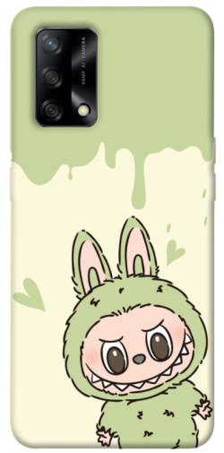 Чехол itsPrint Labubu green для Oppo A74 4G