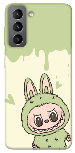 Чехол itsPrint Labubu green для Samsung Galaxy S21 FE