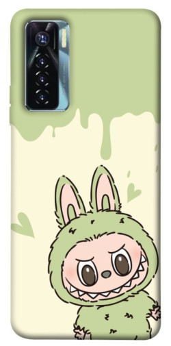 Чехол itsPrint Labubu green для TECNO Camon 17 Pro