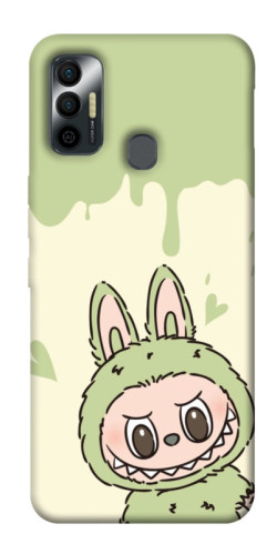 Чехол itsPrint Labubu green для TECNO Spark 7