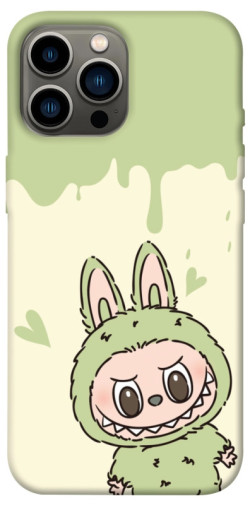 Чехол itsPrint Labubu green для Apple iPhone 13 Pro Max (6.7")