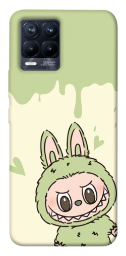 Чехол itsPrint Labubu green для Realme 8