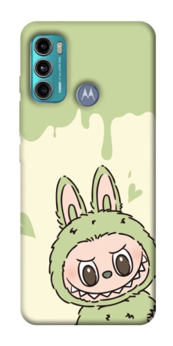 Чехол itsPrint Labubu green для Motorola Moto G60