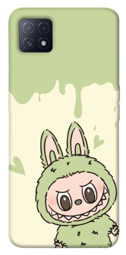 Чехол itsPrint Labubu green для Oppo A72 5G / A73 5G