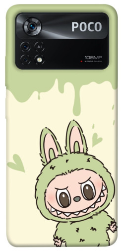 Чехол itsPrint Labubu green для Xiaomi Poco X4 Pro 5G
