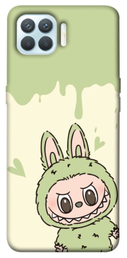 Чехол itsPrint Labubu green для Oppo F17 Pro