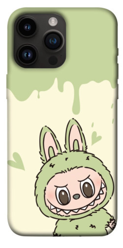 Чехол itsPrint Labubu green для Apple iPhone 14 Pro Max (6.7")