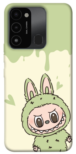 Чехол itsPrint Labubu green для TECNO Spark 8C