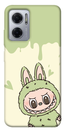 Чехол itsPrint Labubu green для Xiaomi Redmi Note 11E