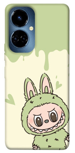 Чехол itsPrint Labubu green для TECNO Camon 19 (CI6n) / 19 Pro (CI8n)