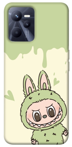 Чехол itsPrint Labubu green для Realme C35