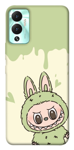 Чехол itsPrint Labubu green для Infinix Hot 12 Play