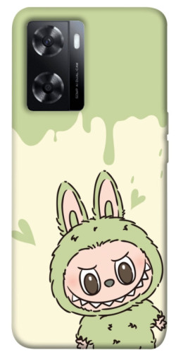 Чохол itsPrint Labubu green для Oppo A57s