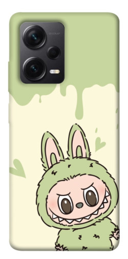 Чехол itsPrint Labubu green для Xiaomi Redmi Note 12 Pro+ 5G