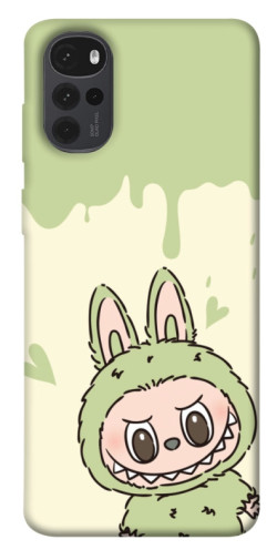 Чехол itsPrint Labubu green для Motorola Moto G22